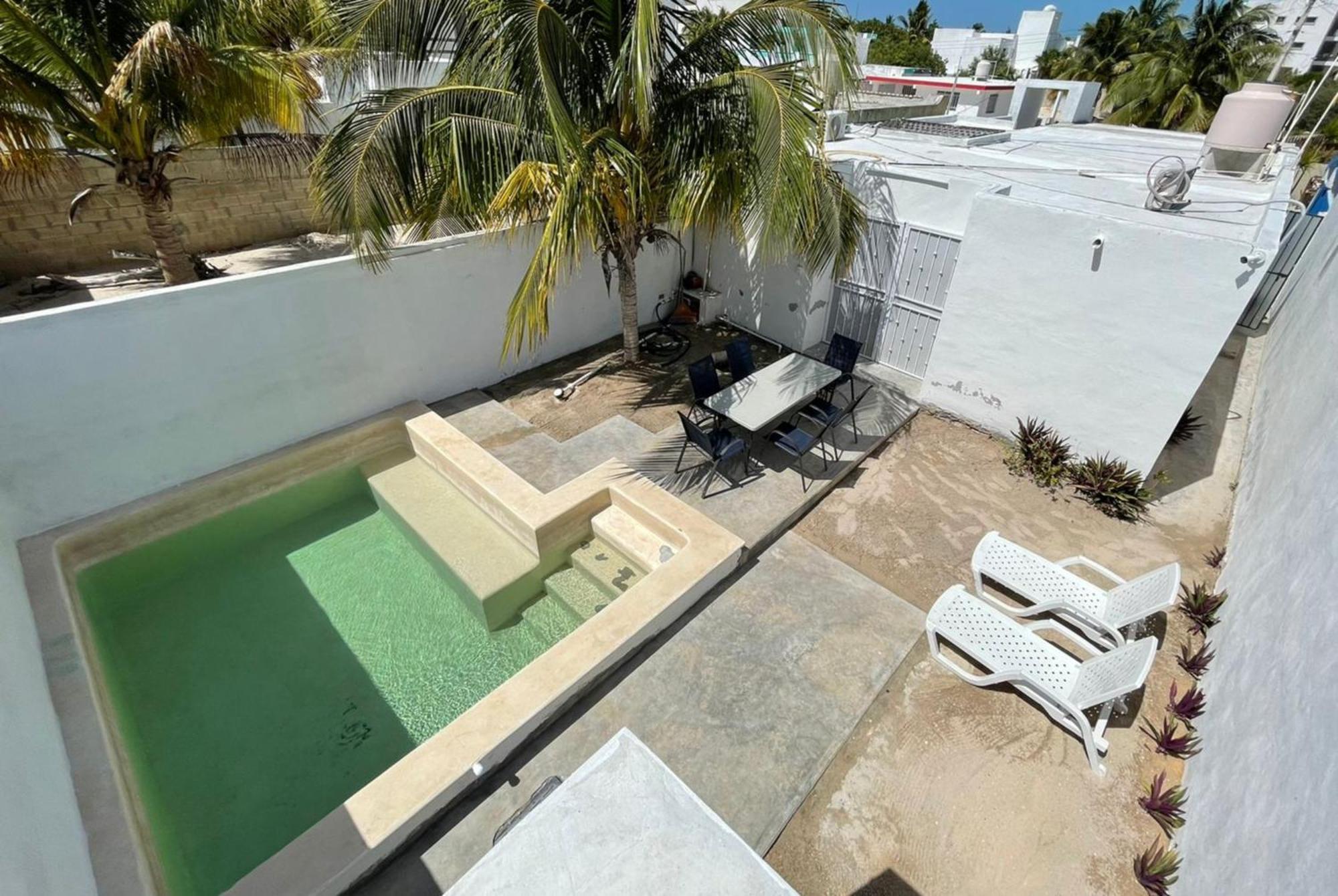 Villa Casa Con Piscina En Chixchulub A 100 M De La Playa Pueblo Pueblo Chicxulub Exterior foto